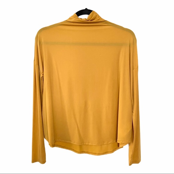 Babaton Dark Mustard Turtle Neck Long Sleeve - Picture 3 of 7